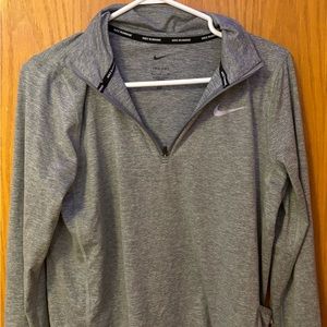 Nike Running Grey Half zip
